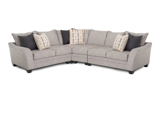 Franklin Furniture - Springer 4 Piece Sectional Sofa in Hannigan Fog - 98359-04-03-60-FOG - GreatFurnitureDeal