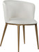 Meridian Furniture - Skylar Faux Leather Dining Chair Set of 2 in White - 965White-C - GreatFurnitureDeal