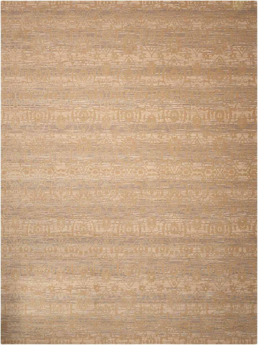 Nourison Rugs - Silken Allure Sand Area Rug - 9'9" x 13' - GreatFurnitureDeal