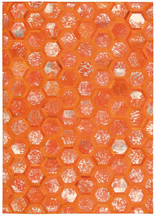 Nourison Rugs - City Chic Tangerine Area Rug - 8' x 10' - GreatFurnitureDeal