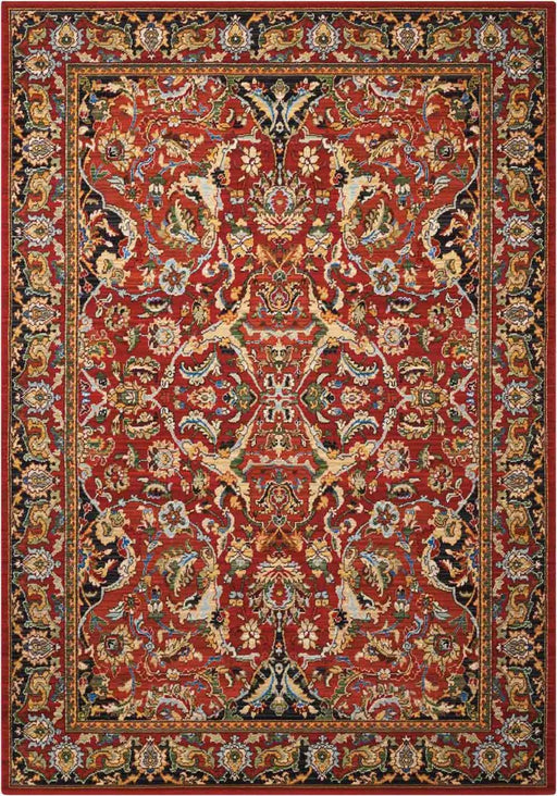 Nourison Rugs - Timeless Red Area Rug - 9'9" x 13' - GreatFurnitureDeal