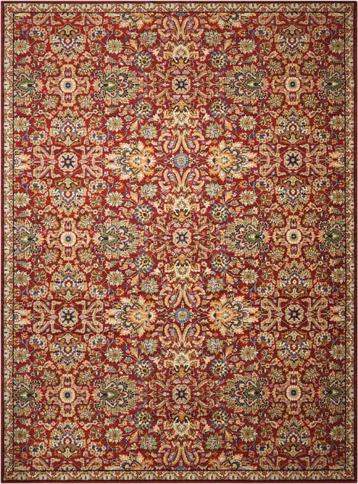 Nourison Rugs - Timeless Red Area Rug - 9'9" x 13' - GreatFurnitureDeal