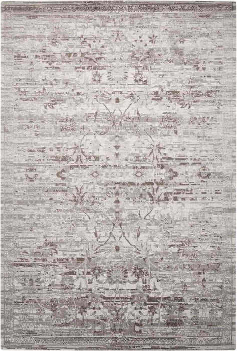 Nourison Rugs - Tahoe Modern Silver Area Rug - 12' x 15' - GreatFurnitureDeal