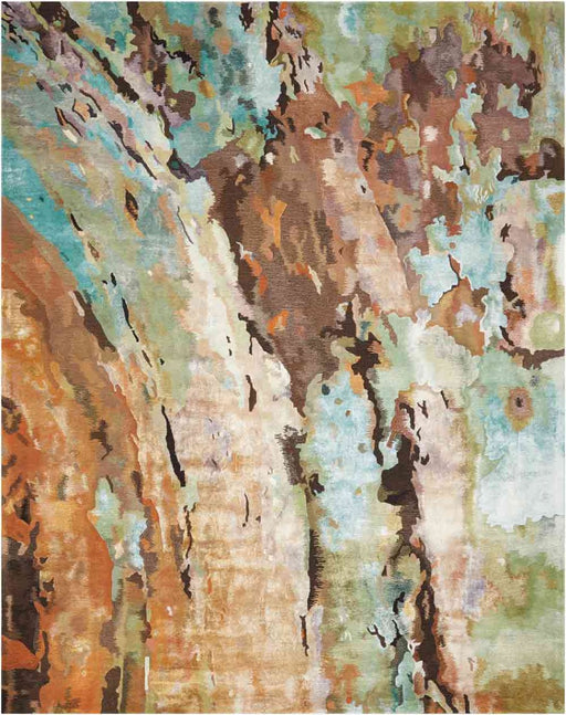 Nourison Rugs - Prismatic Multicolor Area Rug - 7'9" x 9'9" - GreatFurnitureDeal
