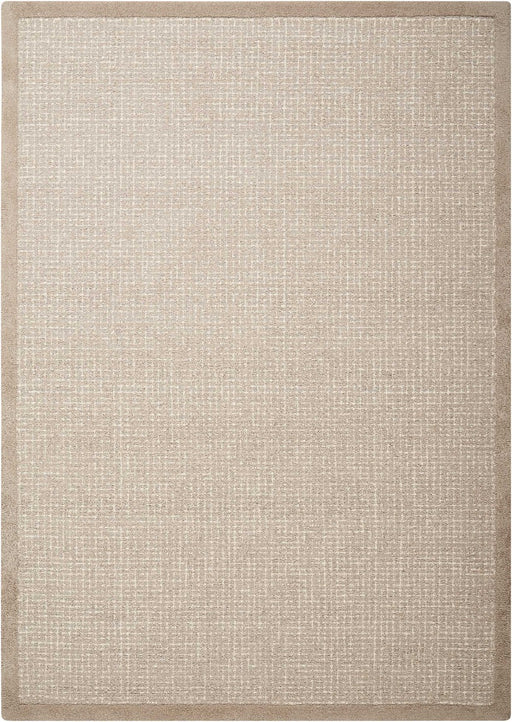 Nourison Rugs - River Brook Taupe-Ivory Area Rug - 7'9" x 9'9" - GreatFurnitureDeal