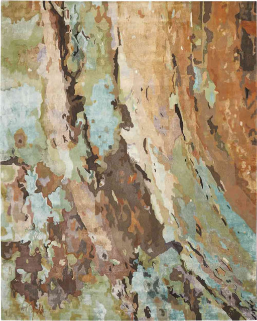 Nourison Rugs - Prismatic Multicolor Area Rug - 9'9" x 13'9" - GreatFurnitureDeal