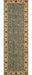 Nourison Rugs - Living Treasures Aqua Area Rug - 2'6" x 8' - GreatFurnitureDeal