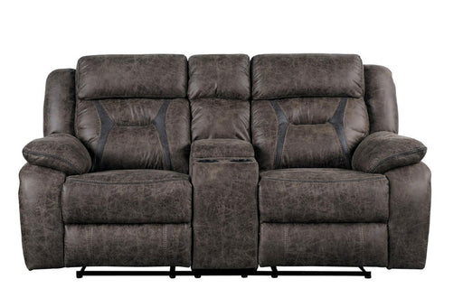 Homelegance - Madrona Double Reclining Loveseat with Center Console - 9989DB-2 - GreatFurnitureDeal