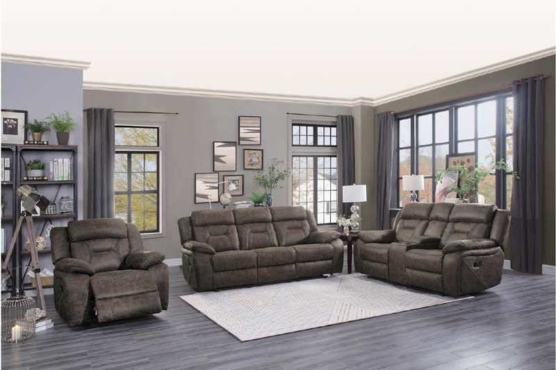 Homelegance - Madrona 3 Piece Double Reclining Living Room Set - 9989DB-3-3SET