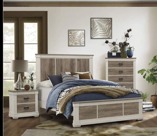 Homelegance - Arcadia 3 Piece Eastern King Bedroom Set in Weathered Gray - 1677K-1EK-3SET - GreatFurnitureDeal