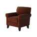Southern Home Furnishings - Bella Burnt Orange Accent Chair - 512-C Bella Burnt Orange - GreatFurnitureDeal