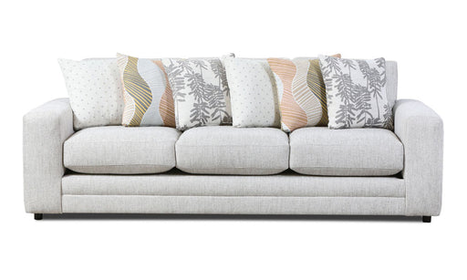 Southern Home Furnishings - Loxley Coconut Sofa in Cream/Green - 7003-00 Loxley Coconut - GreatFurnitureDeal
