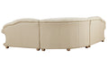 ESF Furniture - Apolo Sectional in Ivory - APOLOSECT-LEFTIVORY - GreatFurnitureDeal