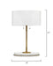 Jamie Young Company - Barcroft Table Lamp - 9BARCRTLABWH - GreatFurnitureDeal