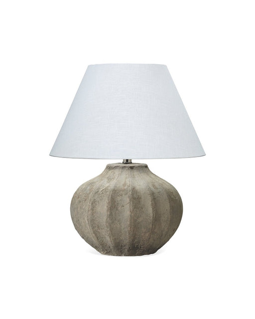 Jamie Young Company - Clamshell Table Lamp in Sand Ceramic - 9CLAMSHELLSA - GreatFurnitureDeal