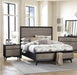 Homelegance - Raku 3 Piece Queen Platform Bedroom Set in Gray and Black - 1711-1-3SET - GreatFurnitureDeal