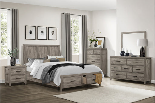 Homelegance - Bainbridge 5 Piece California King Bedroom Set in Weathered Gray - 1526K-1CK-5SET - GreatFurnitureDeal