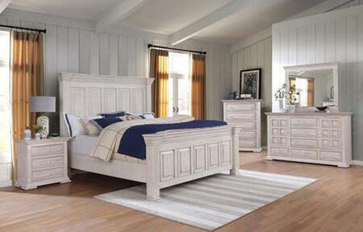 Myco Furniture - Avonadale Queen Bed in White - AV400-Q - GreatFurnitureDeal