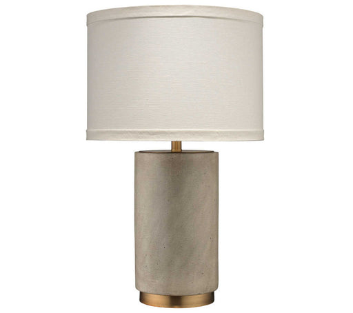 Jamie Young Company - Mortar Table Lamp in Cement and Brass - 9MORTARCEMBR - GreatFurnitureDeal