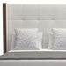 Nativa Interiors - Irenne Button Tufted Upholstered Medium King Off White Bed -BED-IRENNE-BTN-MID-KN-PF-WHITE - GreatFurnitureDeal