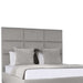Nativa Interiors - Moyra Square Tufted Upholstered Medium King Off White Bed - BED-MOYRA-SQ-MID-KN-PF-WHITE - GreatFurnitureDeal