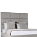 Nativa Interiors - Moyra Square Tufted Upholstered High King Grey Bed - BED-MOYRA-SQ-HI-KN-PF-GREY - GreatFurnitureDeal