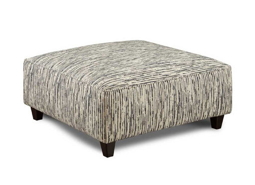Southern Home Furnishings - Handwoven Cocktail Ottoman in Multi - 109 Local Color Steel Cocktail Ottoman - GreatFurnitureDeal