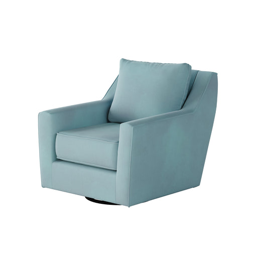Southern Home Furnishings - Bella Skylight Swivel Glider Chair in Blue - 67-02G-C Bella Skylight - GreatFurnitureDeal