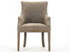 Zentique - Liberte Green Moss Linen Accent Chair - CF139 513 C064/AID010 - GreatFurnitureDeal