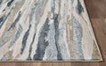 KAS Oriental Rugs - Avalon Ivory/Blue Area Rugs - AVA5620 - GreatFurnitureDeal
