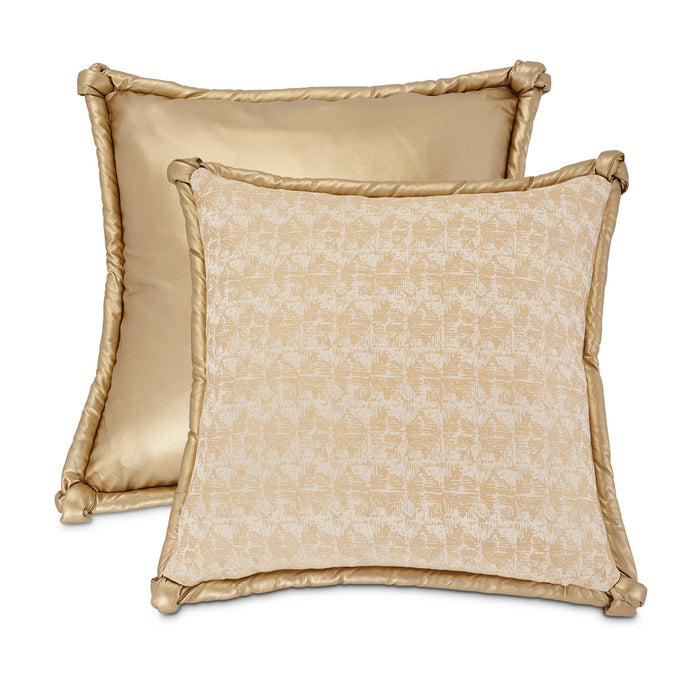AICO Furniture - Aurora 9 Piece Queen Comforter Set in Gold - BCS-QS09-ARORA-GLD