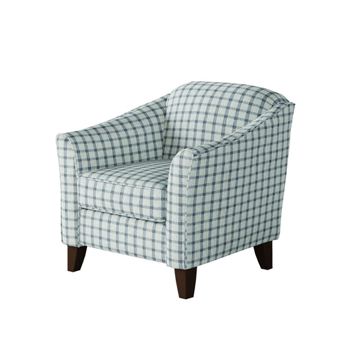 Southern Home Furnishings - Howbeit Spa Accent Chair in Blue - 452-C Howbeit Spa - GreatFurnitureDeal