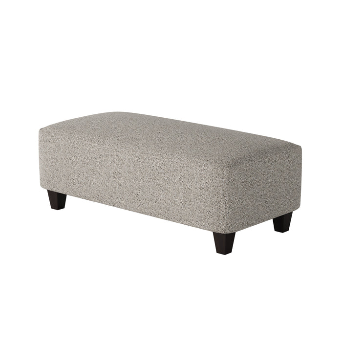 Southern Home Furnishings - Basic Berber Cocktail Ottoman in Multi - 100-C Basic Berber 49" Wide