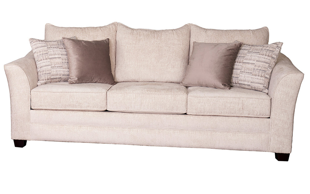 Mariano Italian Leather Furniture - Brevard Sofa in Body Artesia Opal - BREVARD-S