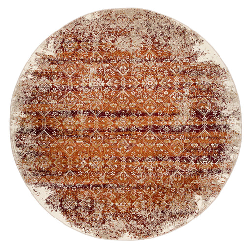 KAS Oriental Rugs - Heritage Ivory/Rust Area Rugs - HER9373 - GreatFurnitureDeal