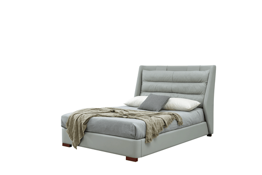 ESF Furniture - Lego Twin Size Bed w/Storage in Light Grey - LEGOTS - GreatFurnitureDeal
