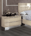 ESF Furniture - Camelgroup Italy Legno 5 Piece Queen Bedroom Set Ivory - PLATINUMQSBEIGE-5SET - GreatFurnitureDeal