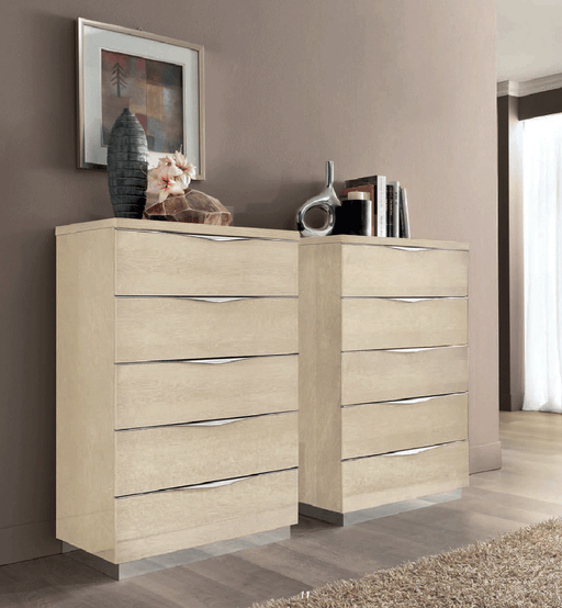 ESF Furniture - Camelgroup Italy Platinum Chest Ivory - PLATINUMCHESTIVORY - GreatFurnitureDeal