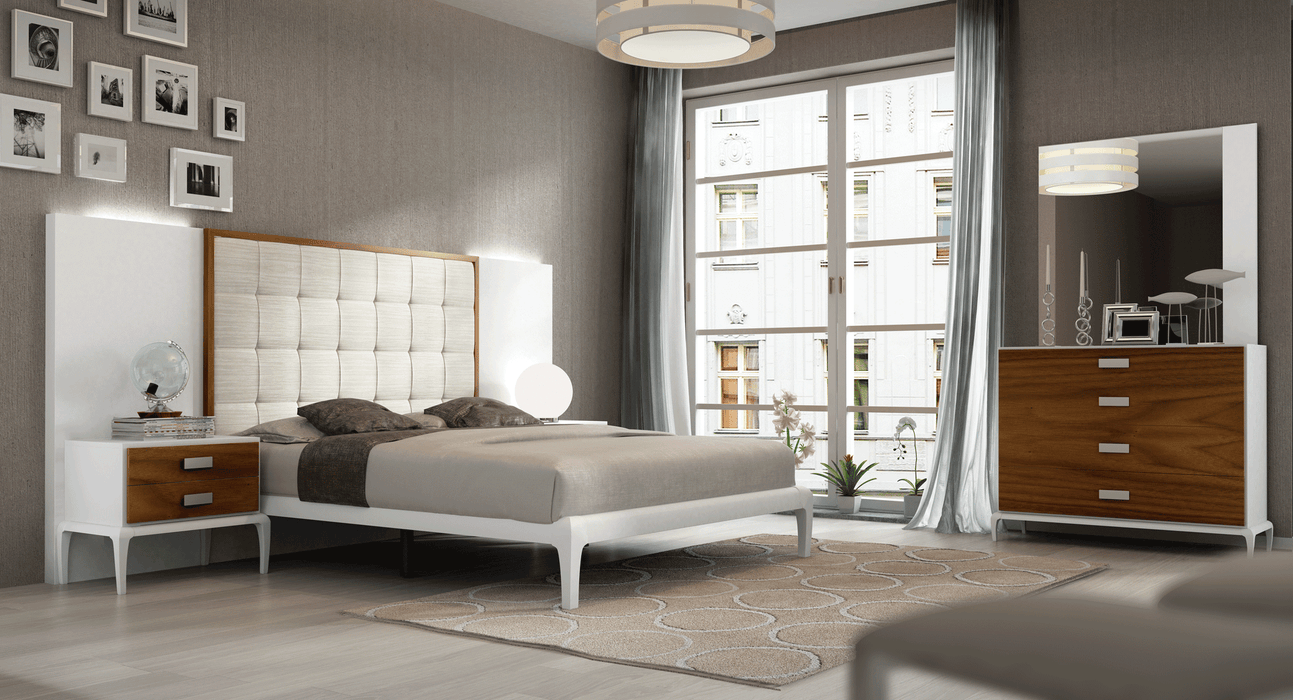 ESF Furniture - Fenicia Spain Malaga Bedroom - MALAGABEDQS-MR - GreatFurnitureDeal