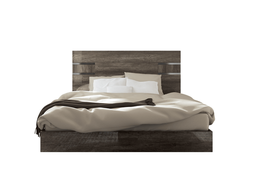 ESF Furniture - Medea Queen Bed in Vintage Oak - MEDEAQS - GreatFurnitureDeal