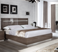 ESF Furniture - Platinum Legno Queen Size Bed in Silver Birch - PLATINUMBEDQSLEGNO - GreatFurnitureDeal