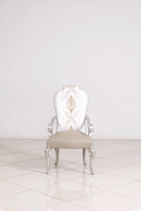 European Furniture - Bellagio Luxury Arm Chair Set of 2 - 40050-AC - GreatFurnitureDeal