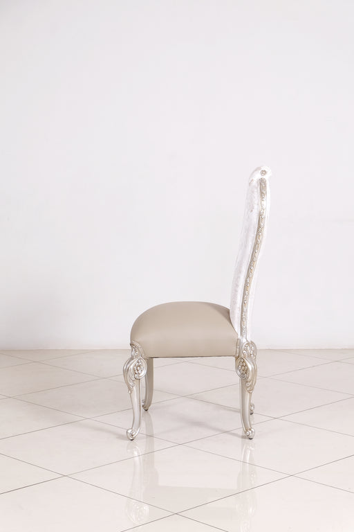 European Furniture - Bellagio Luxury Side Chair Set of 2 - 40050-SC - GreatFurnitureDeal