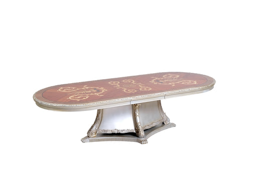 European Furniture - Bellagio Luxury Dining Table - 40050-DT - GreatFurnitureDeal