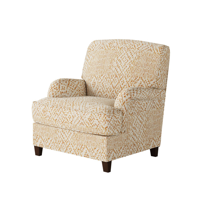 Southern Home Furnishings - Roughwin Squash Accent Chair in Gold, Beige - 01-02-C Roughwin Squash