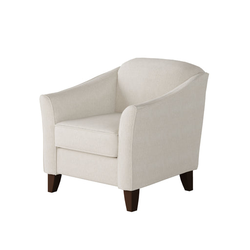Southern Home Furnishings - Truth or Dare Salt Accent Chair in Off-White - 452-C Truth or Dare Salt - GreatFurnitureDeal