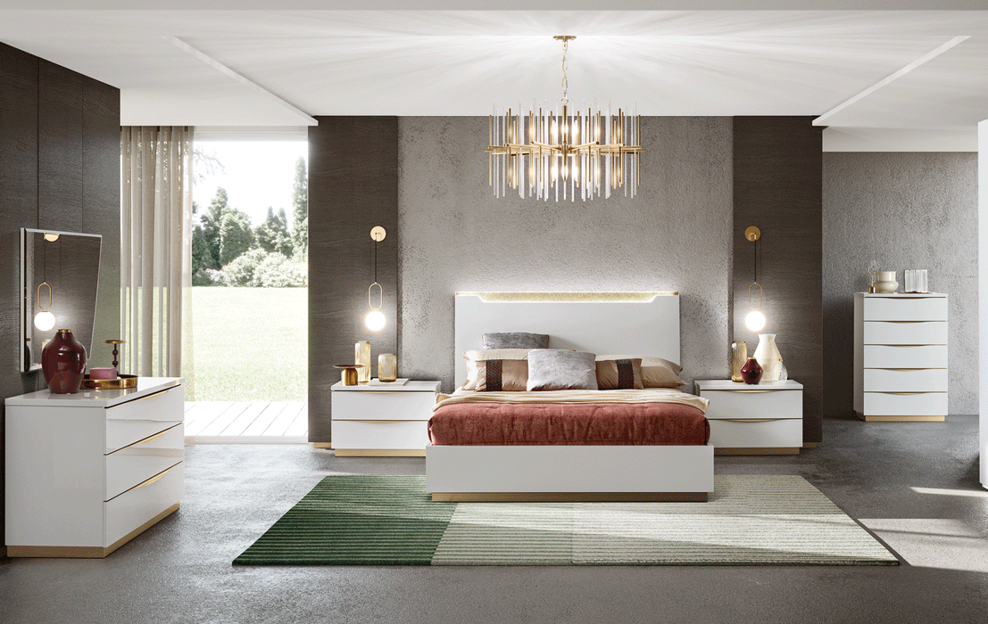 ESF Furniture - Kharma 5 Piece Queen Bedroom Set - KHARMAQS-5SET