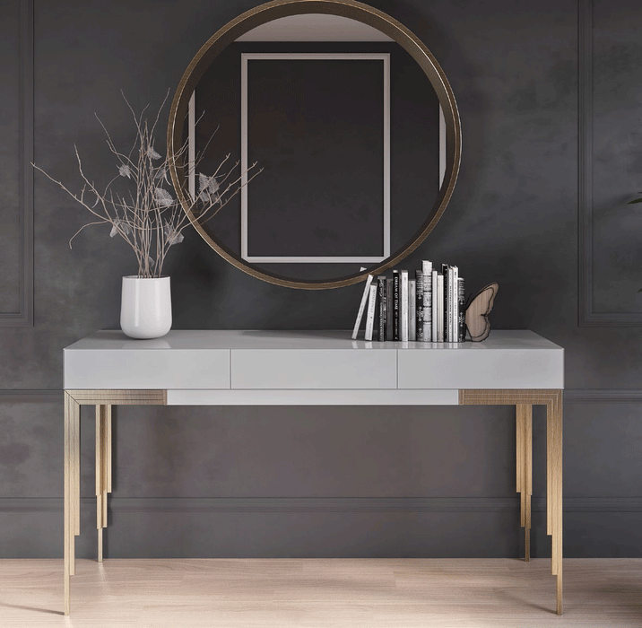 ESF Furniture - MX37 Console Table 120 With Mirror 60 - MX3740251-MX58531 - GreatFurnitureDeal