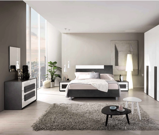ESF Furniture - Panarea 5 Piece Queen Bedroom Set - PANAREAQS-5SET - GreatFurnitureDeal