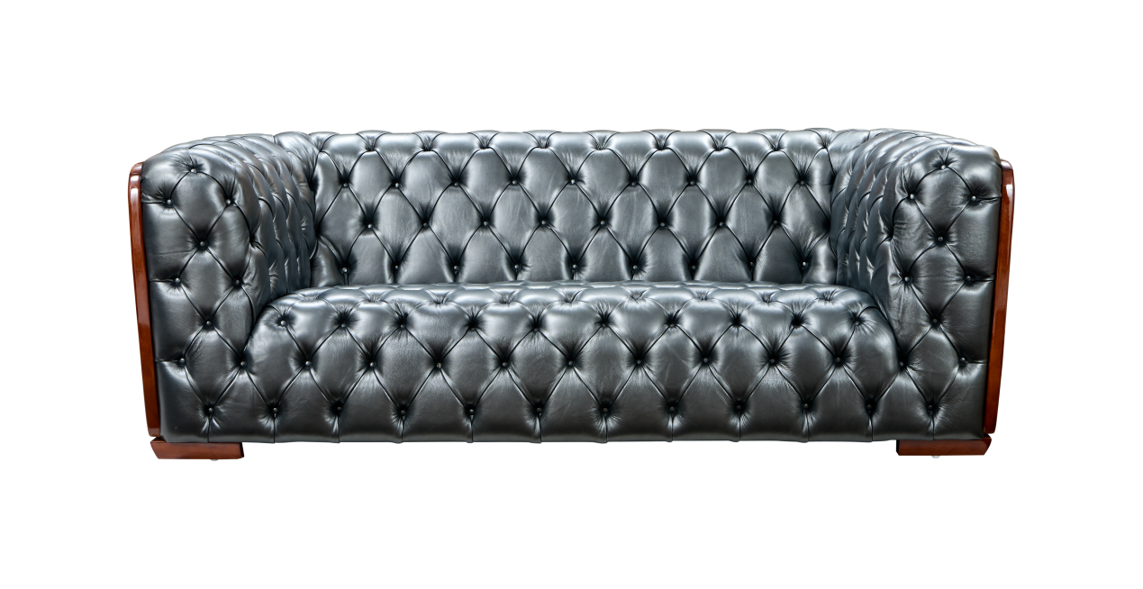 ESF Furniture - Extravaganza 415 Sofa in Grey - 415S-GREY